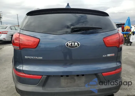 2016 Kia Sportage Ex from USA, damaged, VIN KNDPC3A62G7807292